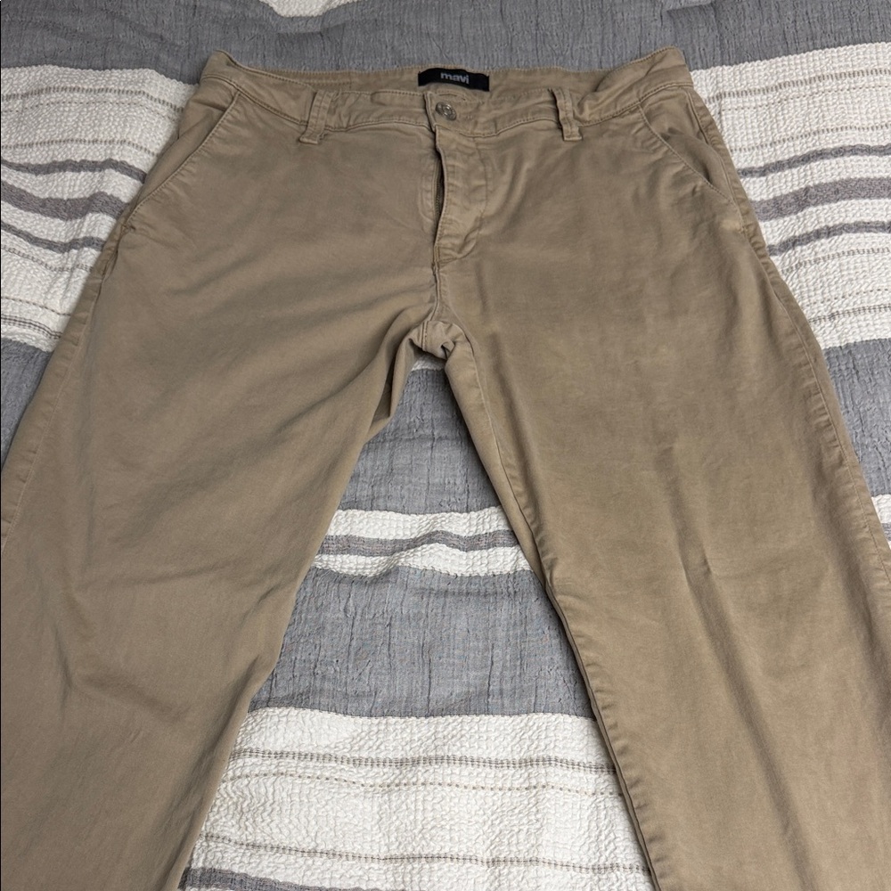 Mavi Men's Tan Chinos